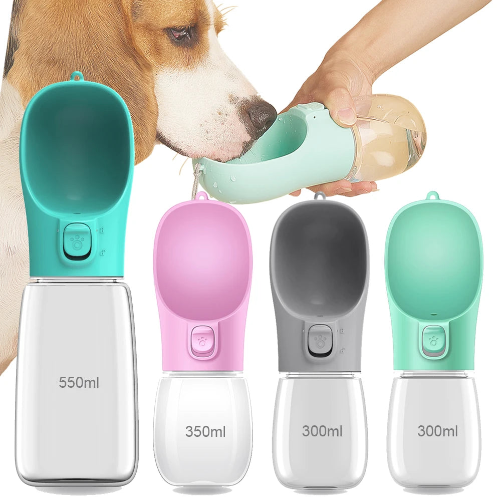 Portable Leakproof Pet Water Bottle – Reversible Flow Travel Dispenser for Dogs & Cats