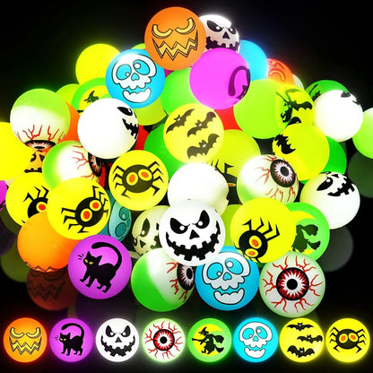 Glow-in-the-Dark Halloween Bouncy Balls – Spooky Fun for Trick-or-Treaters!