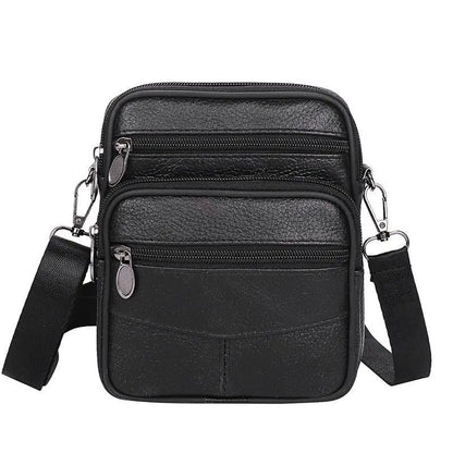 Men's Genuine Leather Crossbody Bag – Style & Practicality for Everyday Life