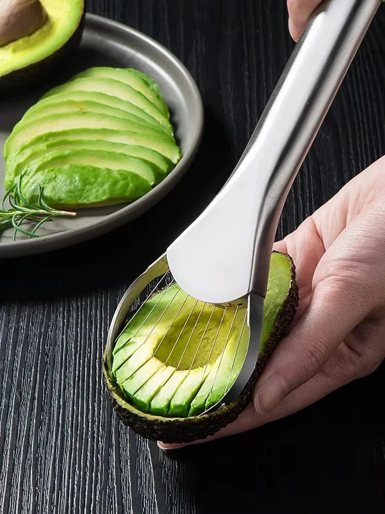 Stainless Steel Avocado Slicer – Clean, Quick and Elegant Prep.