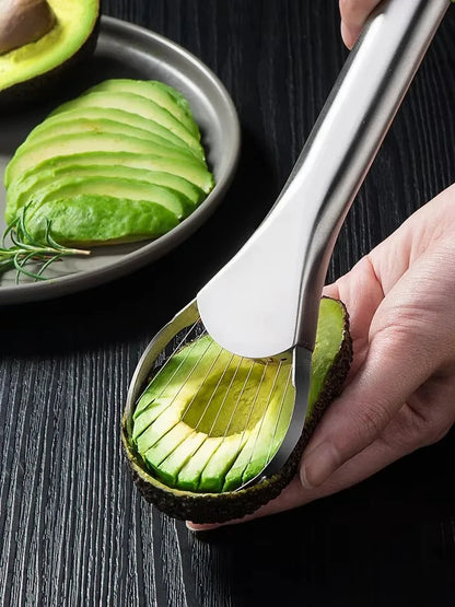 Stainless Steel Avocado Slicer – Clean, Quick and Elegant Prep.