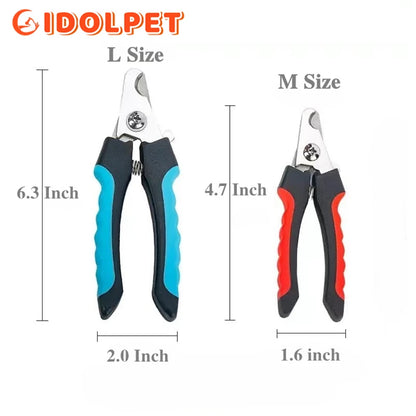 Professional Pet Nail Clipper – Precision Grooming with Safety Guard