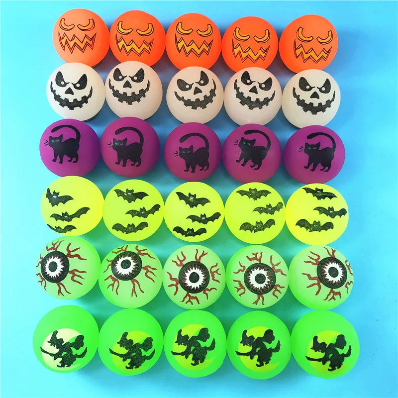 Glow-in-the-Dark Halloween Bouncy Balls – Spooky Fun for Trick-or-Treaters!