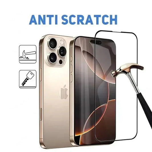 3-Pack 50000D Tempered Glass – Ultra-Protective Screen Guard for iPhone.