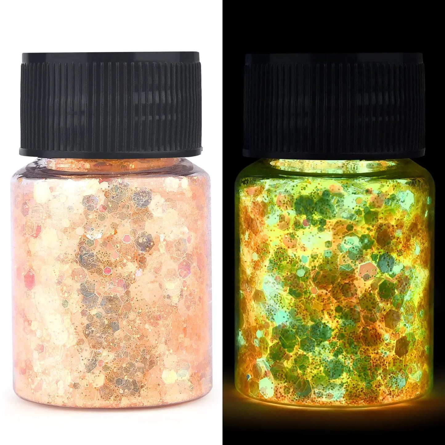 Luminous Hexagon Glitter – Sparkle that Shines Day and Night