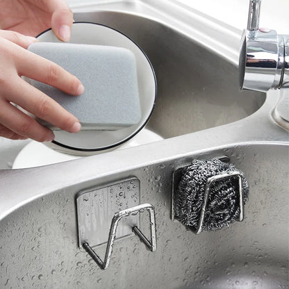Stainless Steel Sponge Holder – Smart Sink Organisation Made Simple
